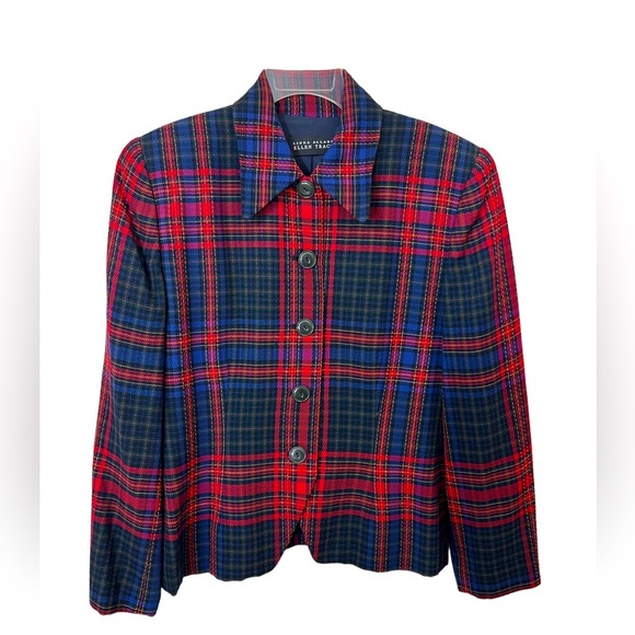 ELLEN TRACY LADYS SHORT BLAZER SIZE 12 CAN BE WORN WITH JEANS OR DRESS S…VEN23 - Picture 7 of 16